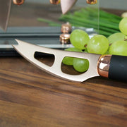 Taylor's Eye Witness - 4Pc Brooklyn Rose Gold Cheese Knife Set - Limolin 