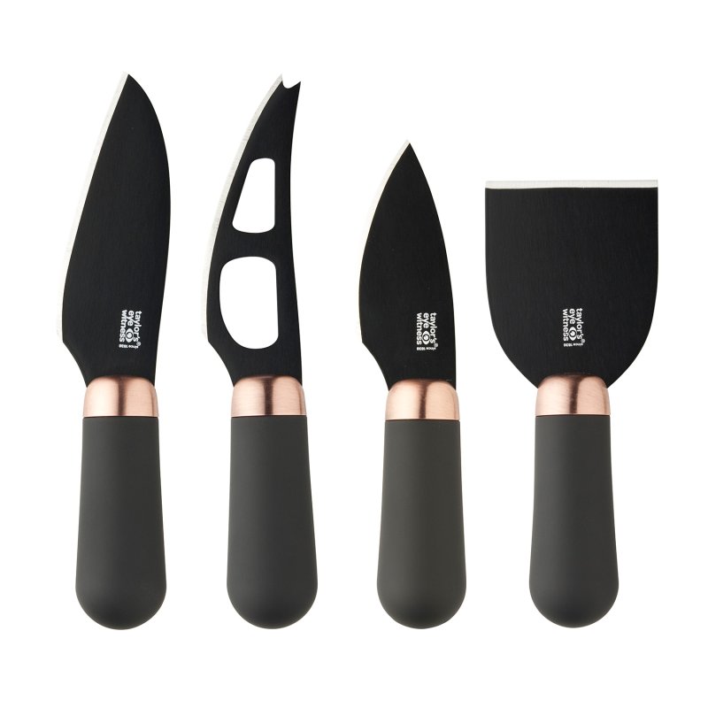 Taylor's Eye Witness - 4Pc Cheese Knife Set And Slate Board - Limolin 