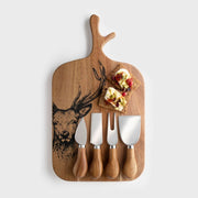 Taylor's Eye Witness - 4Pc Cheese Set W/Board - Limolin 