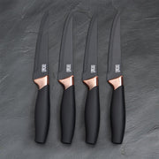 Taylor's Eye Witness - Brooklyn 4Pc Steak Knife Set - Copper Bolster - Limolin 