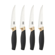 Taylor's Eye Witness - Brooklyn Brass 4 Pc Steak Knife Set - Limolin 