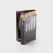 Taylor's Eye Witness - Brooklyn Brass 4 Pc Steak Knife Set - Limolin 