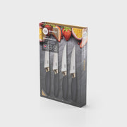 Taylor's Eye Witness - Brooklyn Brass 4 Pc Steak Knife Set - Limolin 