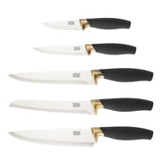 Taylor's Eye Witness - Brooklyn Brass 5 Pc Knife Set - Limolin 