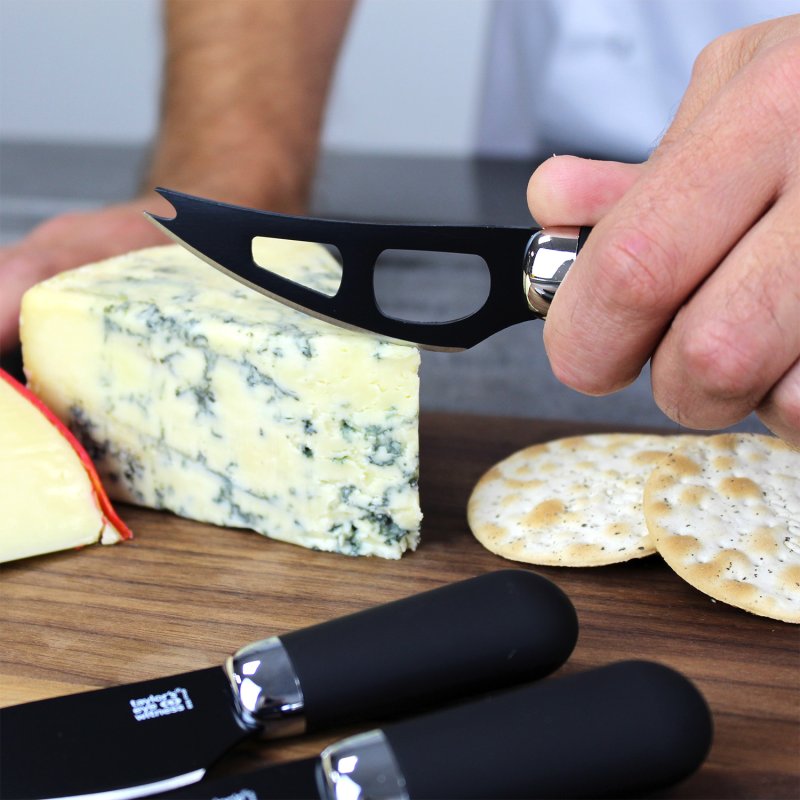 Taylor's Eye Witness - Brooklyn Chrome 4 Pc Cheese Knife Set - Limolin 