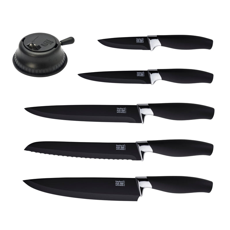 Taylor's Eye Witness - Brooklyn Chrome 5Pc Knife Set - Limolin 