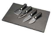 Taylor's Eye Witness - Brooklyn Chrome Cheese Set W/Slate Board - Limolin 