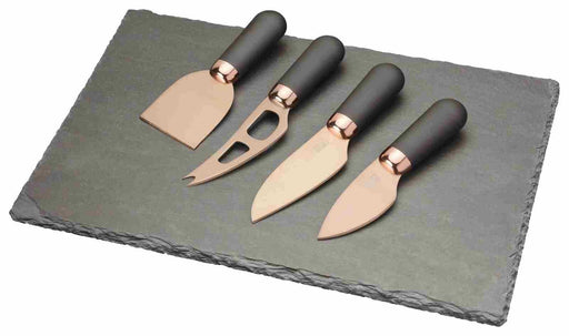 Taylor's Eye Witness - Brooklyn Slate Cheese Board & Cheese Knife Set - Limolin 