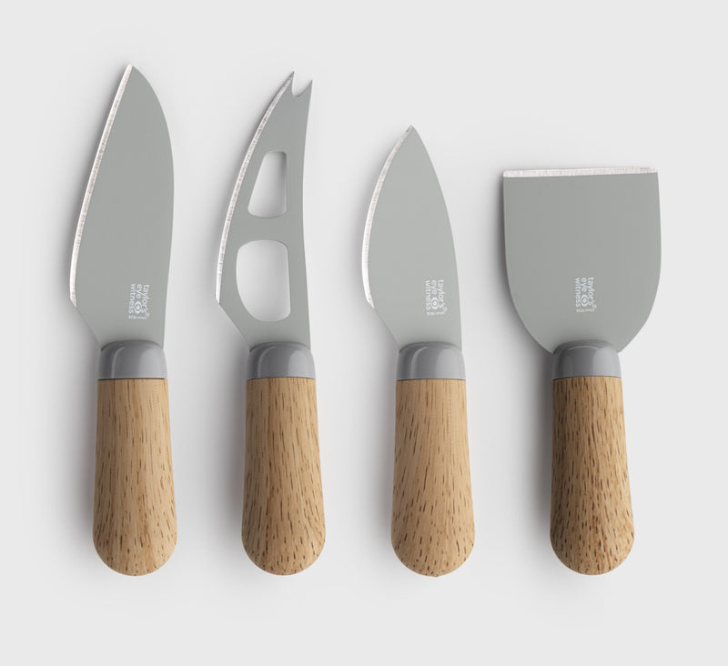 Taylor's Eye Witness - Cheese Knife (Set of 4) Brooklyn Beech - Limolin 