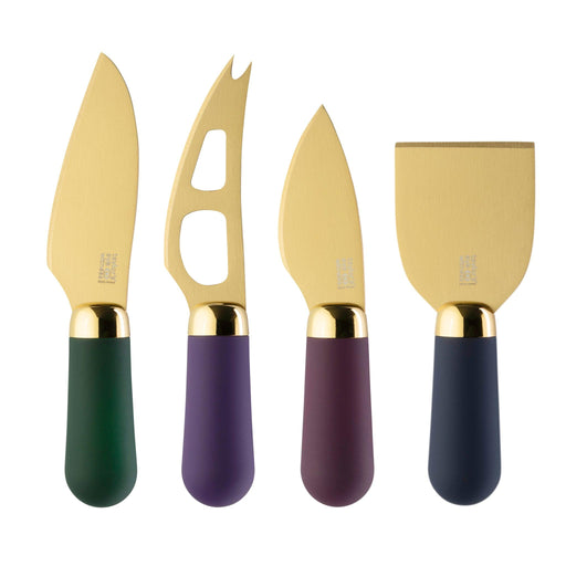 Taylor's Eye Witness - Cheese Knife (Set of 4) Deco & Gold Brooklyn - Limolin 