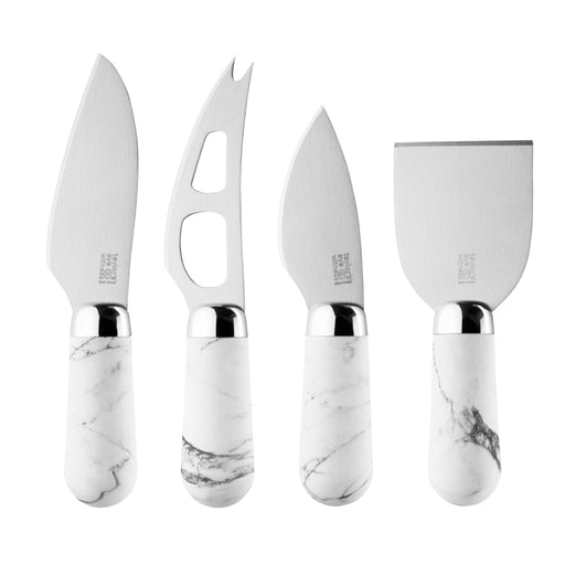 Taylor's Eye Witness - Cheese Knife (Set of 4) Marble & Steel Brooklyn - Limolin 