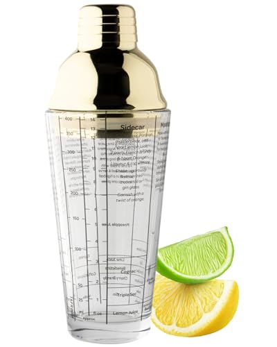 Taylor's Eye Witness - Cocktail Shaker Glass Gold - Limolin 