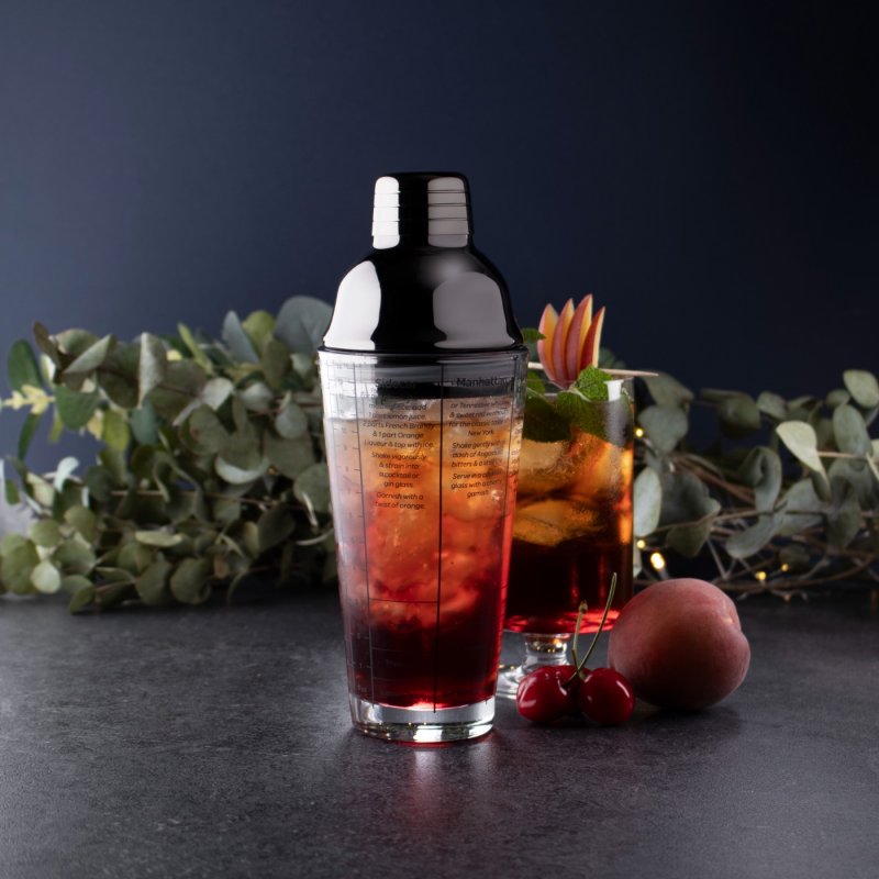 Taylor's Eye Witness - Cocktail Shaker Glass Gunmetal - Limolin 