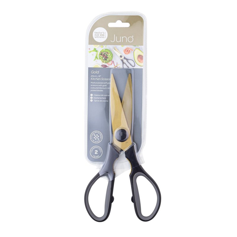 Taylor's Eye Witness - Juno Gold 20Cm/8 Kitchen Scissors - Gold - Limolin 