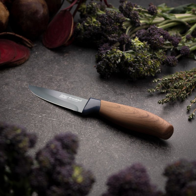Taylor's Eye Witness - Kitchen Knife Set/5 Brooklyn Walnut - Limolin 