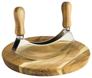 Taylor's Eye Witness - Mezzaluna With Acacia Wood Round Board - Limolin 