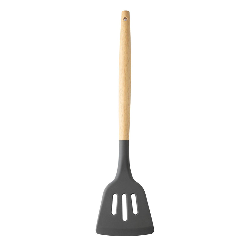 Taylor's Eye Witness - Slotted Turner Silicone W/Beech Wood Handle 32Cm/12.5" - Limolin 