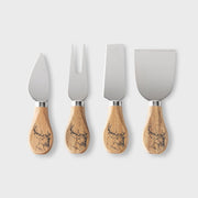 Taylor's Eye Witness - Stag 4Pc Cheese Set - Limolin 
