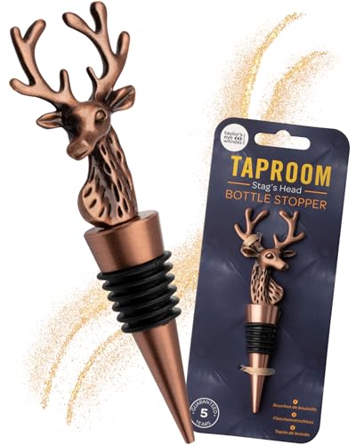 Taylor's Eye Witness - Stag Wine Stopper - Matt Copper - Limolin 