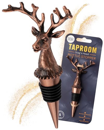 Taylor's Eye Witness - Stag Wine Stopper - Matt Copper - Limolin 