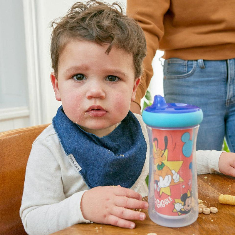 The First Years - Disney - Mickey Mouse - Insulated 9Oz Sippy Cups 2Pack - Limolin 