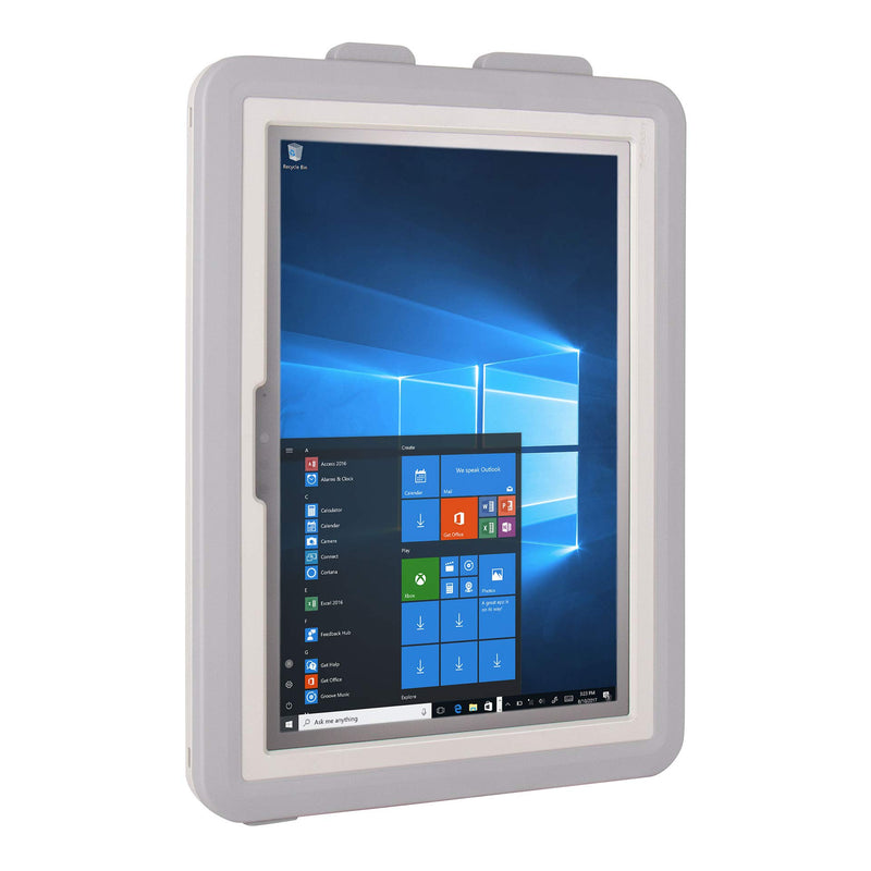 The Joy Factory - Surface Pro 7/6/5 Axtion Pro Ma Screen Protector Hand Strap Kickstand Ip68 White - Limolin 