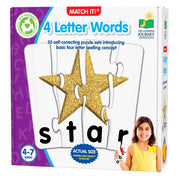 The Learning Journey - MATCH IT! - 4 LETTER WORDS - Limolin 