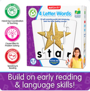 The Learning Journey - MATCH IT! - 4 LETTER WORDS - Limolin 