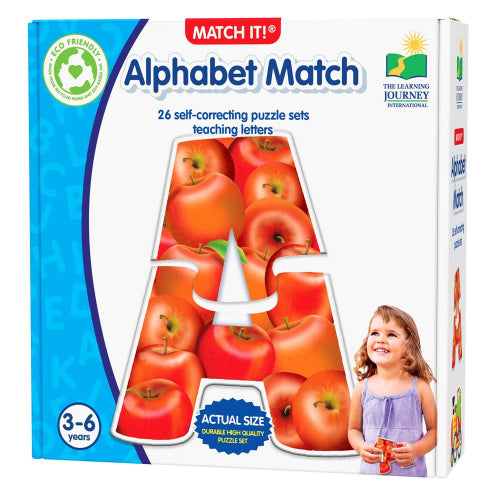 The Learning Journey - MATCH IT! - ALPHABET MATCH - Limolin 