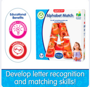 The Learning Journey - MATCH IT! - ALPHABET MATCH - Limolin 