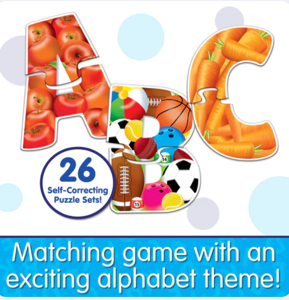 The Learning Journey - MATCH IT! - ALPHABET MATCH - Limolin 