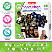 The Learning Journey - MATCH IT! BINGO - SPACE - Limolin 
