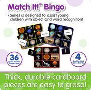 The Learning Journey - MATCH IT! BINGO - SPACE - Limolin 