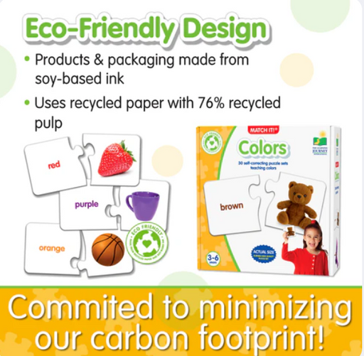 The Learning Journey - MATCH IT! - COLORS - Limolin 