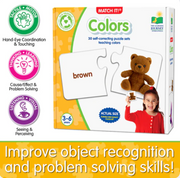 The Learning Journey - MATCH IT! - COLORS - Limolin 