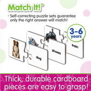 The Learning Journey - MATCH IT! - FIRST WORDS - Limolin 