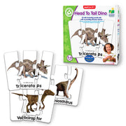 The Learning Journey - MATCH IT! - HEAD TO TAIL DINOS - Limolin 