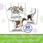 The Learning Journey - MATCH IT! - HEAD TO TAIL DINOS - Limolin 