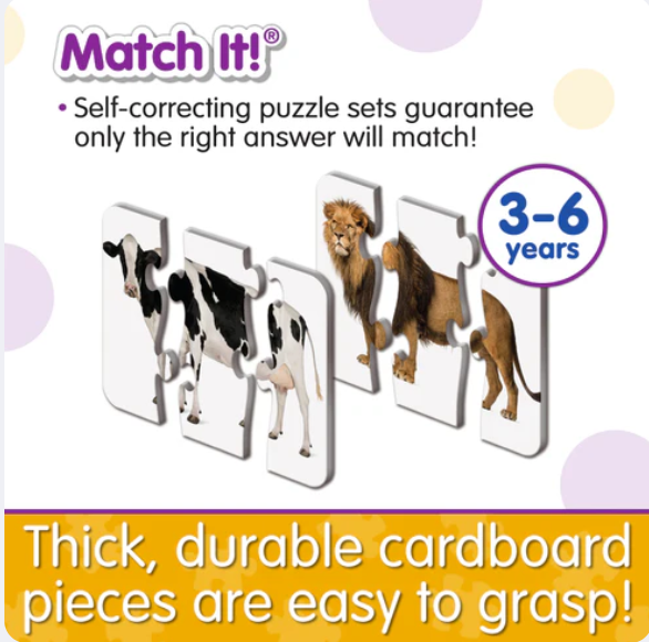 The Learning Journey - MATCH IT! - HEAD TO TAIL - Limolin 