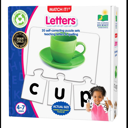 The Learning Journey - MATCH IT! - LETTERS - Limolin 