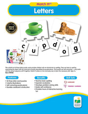 The Learning Journey - MATCH IT! - LETTERS - Limolin 