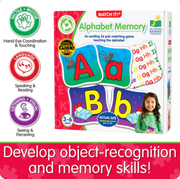 The Learning Journey - MATCH IT! MEMORY - ALPHABET - Limolin 