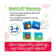 The Learning Journey - MATCH IT! MEMORY - SPELLING - Limolin 