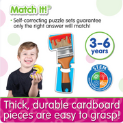 The Learning Journey - MATCH IT! - NUMBER MATCH - Limolin 