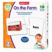 The Learning Journey - MATCH IT! - ON THE FARM - Limolin 