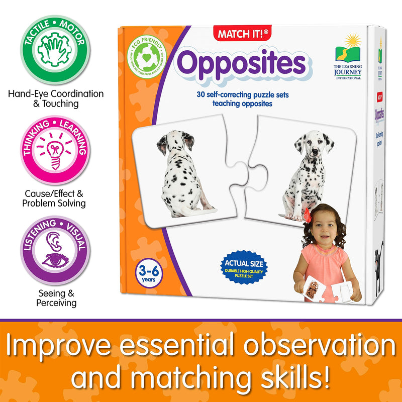 The Learning Journey - MATCH IT! - OPPOSITES - Limolin 