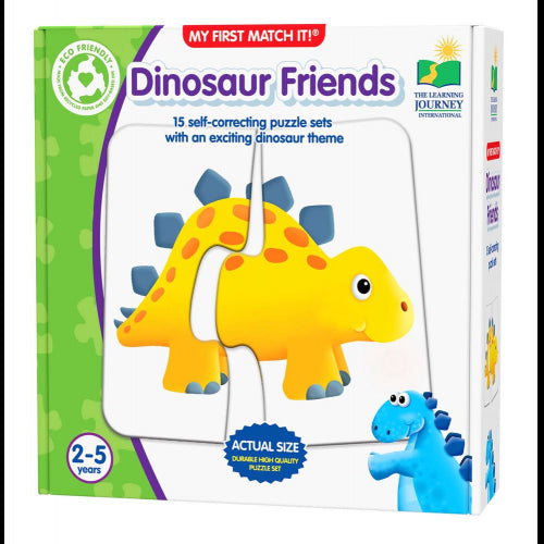 The Learning Journey - MY FIRST MATCH IT! - DINOSAUR FRIENDS - Limolin 