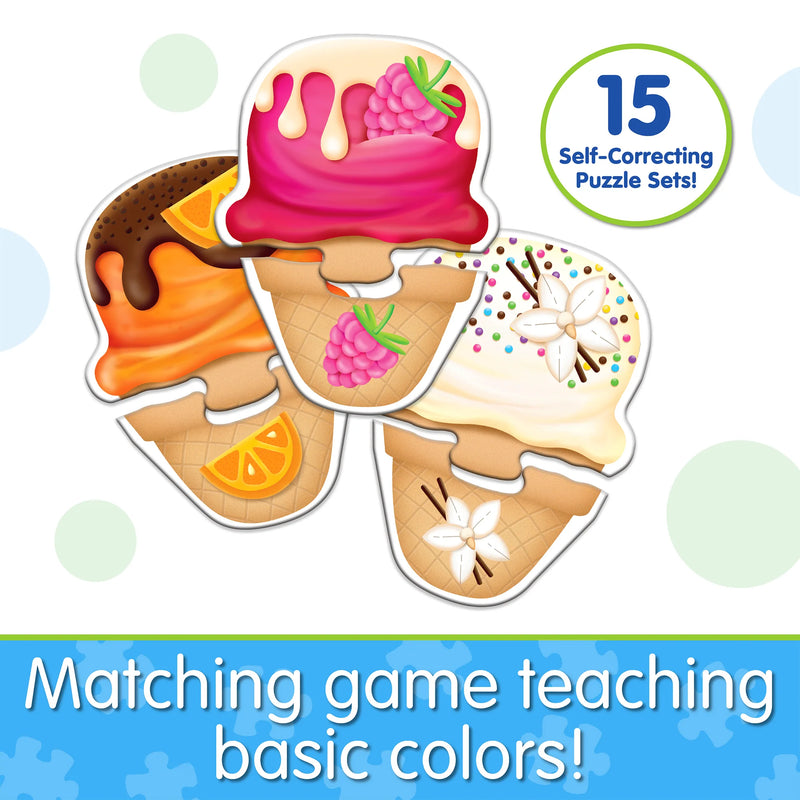 The Learning Journey - MY FIRST MATCH IT! - ICE CREAM COLORS - Limolin 