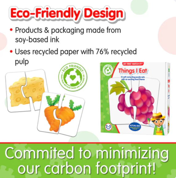 The Learning Journey - MY FIRST MATCH IT! - THINGS I EAT - Limolin 