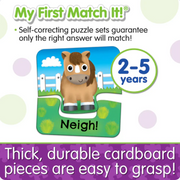 The Learning Journey - MY FIRST MATCH IT! - WHAT SOUND DO I MAKE? - Limolin 